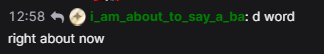 Username/Message